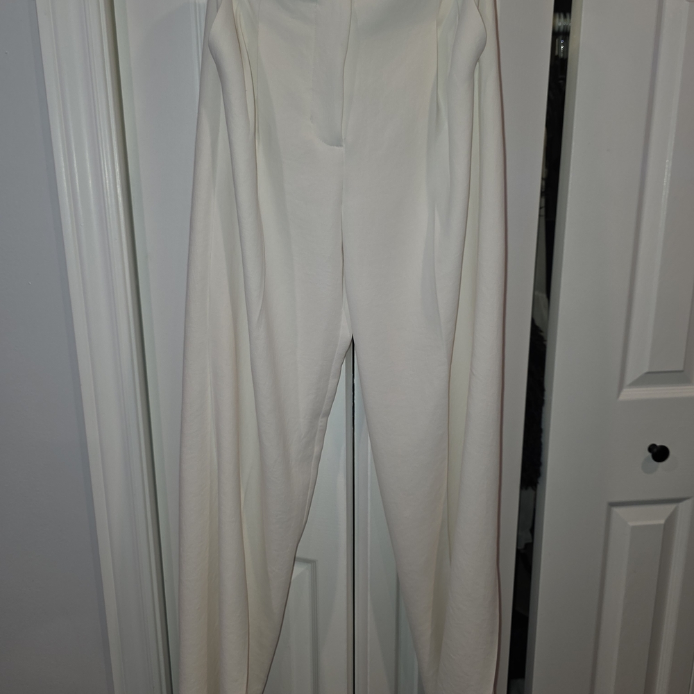 Wilfred Off-White Wide Leg Women's Pants
